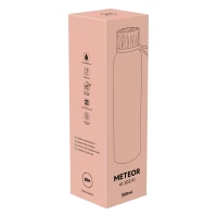 METEOR, Trinkflasche, 500 ml, Transparent
