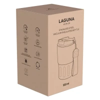 LAGUNA, termos, 320 ml, pastelno zeleni