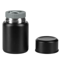 CHILLI, Lunchbox mit Besteck, 500 ml, Schwarz