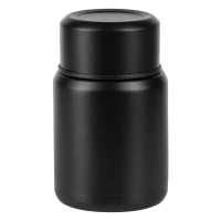 CHILLI, Lunchbox mit Besteck, 500 ml, Schwarz