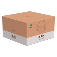 RUBIK, Untersetzer-Set, 10/1, Dunkelgrau