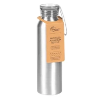 TARA, water bottle, 650 ml, silver