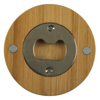 MILLER, Flaschenöffner mit Magnet, Beige