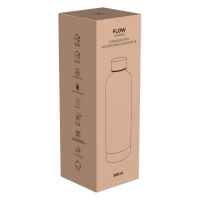 FLOW, Thermosflasche, 500 ml, Weiss