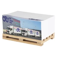 PALLET, drveni podmetač, bež