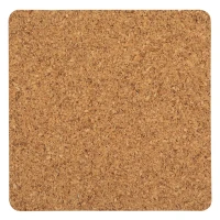 CORTEX, cork coaster, beige