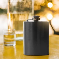BRANDY 8, flask, 230 ml, silver