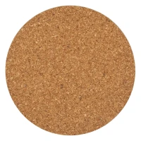 CORTEX O, cork coaster, beige