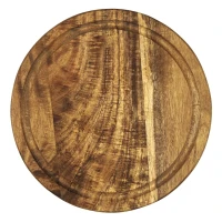 SCARPETTA, wooden chopping and serving board, brown