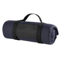 BLANKET ROLL, Fleecedecke aus Polarfleece, 180 g/m², Blau