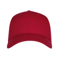 BENCH, cap, 6 panels, velcro closure, red