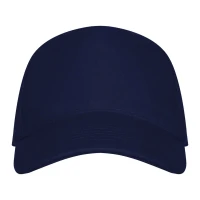 RUNNER 5, Cap mit fünf Panels, Metallschnalle, Blau