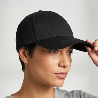 STAR, cap with 6 panels, velcro back closure, blue