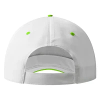 FIVE, Cap mit fünf panels, klettverschluss, Lime-Grün