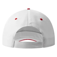 FIVE, Cap mit fünf panels, klettverschluss, Rot