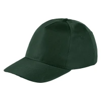 SUPER PROMO, cap, 5 panels, velcro back closure, green
