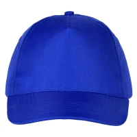 SUPER PROMO, Cap mit fünf Panels, klettverschluss, Königsblau