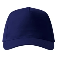SUPER PROMO, cap, 5 panels, velcro back closure, blue