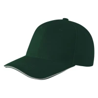 SPRINT, Cap mit sechs Panels und Klettverschluss, Grün