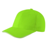 SPRINT, Cap mit sechs Panels und Klettverschluss, Lime-Grün