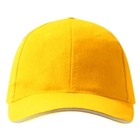 SPRINT, Cap mit sechs Panels und Klettverschluss, Gelb