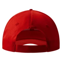 SPRINT, Cap mit sechs Panels und Klettverschluss, Rot