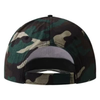 DEBBI, cap with 5 panels, velcro back closure, camouflage