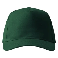 DEBBI, Cap mit fünf Panels, Klettverschluss, Grün