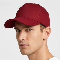 DEBBI, cap with 5 panels, velcro back closure, gray