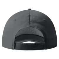 DEBBI, Cap mit fünf Panels, Klettverschluss, Dunkelgrau