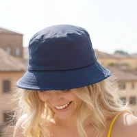 BAKI BASIC, Stoffhut, Blau