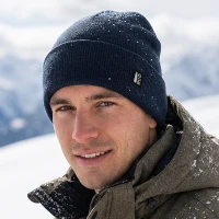 NORDIC RPET, winter cap, blue