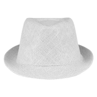 SOL, hat without band, white