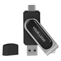 SMART C STICKER 3.0, USB-Stick, Schwarz, 64GB