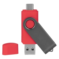 SMART C GRAY 3.0, USB-Stick, Rot