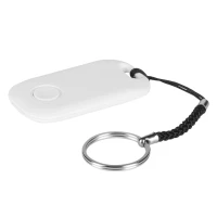 KEY FINDER, Find-My-Schlüsselanhänger mit Ortungsfunktion, Weiss