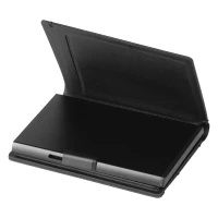 WALLET CARD FINDER, Find-My-Kartenetui mit Ortungsfunktion, Schwarz