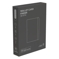 WALLET CARD FINDER, Find-My-Kartenetui mit Ortungsfunktion, Schwarz