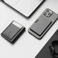 WALLET CARD FINDER, Find-My-Kartenetui mit Ortungsfunktion, Schwarz