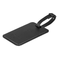 LUGGAGE FINDER, Find-My-Gepäckkarte mit Ortungsfunktion, Schwarz
