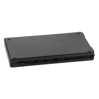 VIGOR, Tragbare faltbare Tastatur mit wiederaufladbarem Akku, Schwarz