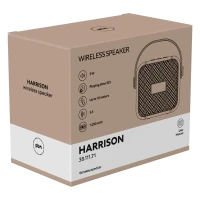 HARRISON, Bluetooth-Lautsprecher, 5W, Beige