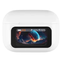 DECIBEL PLUS, wireless stereo earbuds, white