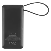 ZEST 10PD, Powerbank, 10.000 mAh, Schwarz