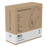 BELL, wireless foldable headphones, white