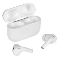 META, Bluetooth-Stereo-Kopfhörer mit kabellosem Laden, Weiss