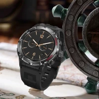 BEZEL, Smartwatch mit GPS-Funktion und AMOLED-Display, Schwarz