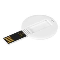 COIN CARD, usb flash memory, white, 64GB