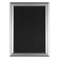 SNAP FRAME A4, aluminum poster stand, silver