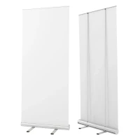 ROLL UP 120, aluminijumski reklamni pano, srebrni